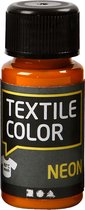 Textielkleur, neon oranje, 50 ml/ 1 fles