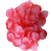 Luxueux pétales de rose rose