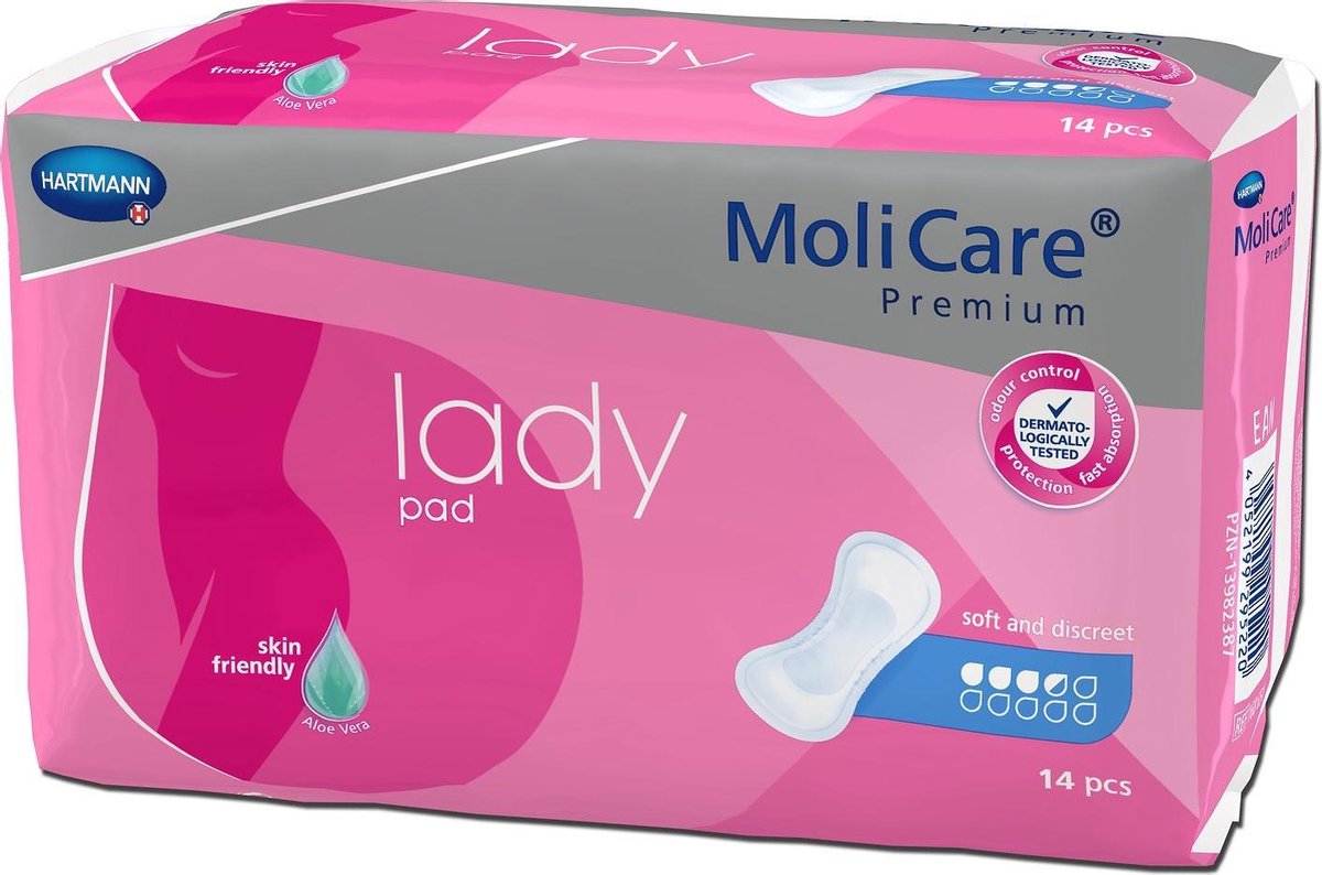 Goedkoopste Hartmann Molicare Premium Lady Pads 3.5 druppels - 1 pak van 14 stuks