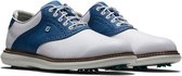 Footjoy Traditions heren golfschoen wit-blauw - 42.5