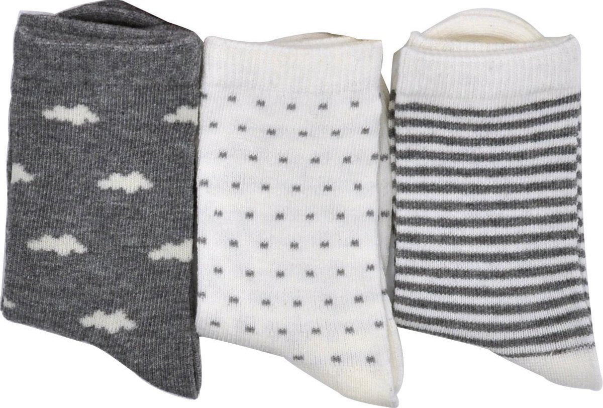 Baby sokjes - maat 21/23 - 12 paar - 4 kleuren - BABY SKY chaussettes socks - inter socks