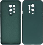 Wicked Narwal | 2.0mm Dikke Fashion Color TPU Hoesje voor OnePlus 8 Pro Donker Groen