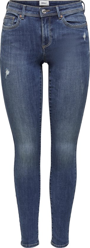 ONLY ONLWAUW MID SKINNY BJ114-3 NOOS Dames Jeans - Maat XL X L34