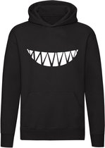 Monster teeth sweater | monster | gebit | tanden | tandarts | unisex | capuchon