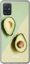 6F hoesje - geschikt voor Samsung Galaxy A52 - Transparant TPU Case - Avocado Aficionado #ffffff