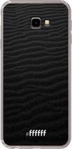 6F hoesje - geschikt voor Samsung Galaxy J4 Plus -  Transparant TPU Case - Black Beach #ffffff