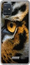 6F hoesje - geschikt voor Samsung Galaxy A52 - Transparant TPU Case - Tiger #ffffff