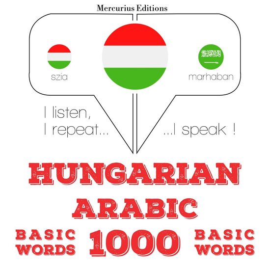 Magyar - arab: 1000 alapszó - cover