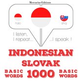 1000 kata-kata penting di Slowakia