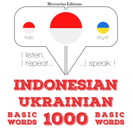 1000 kata-kata penting di Ukraina - cover