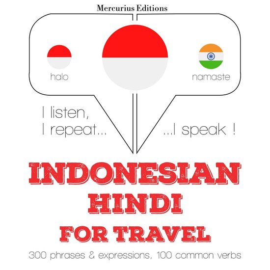 kata perjalanan dan frase dalam bahasa Hindi - cover