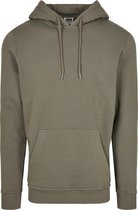 Organic Basic Hoody olive