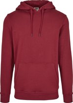 Organic Basic Hoody burgundy