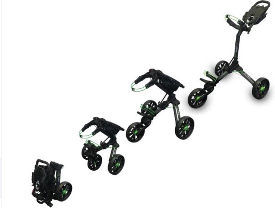 BagBoy Nitron golftrolley zilver van Merkloos — afbeelding 4