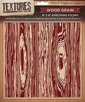 Textures embossing folder wood grain