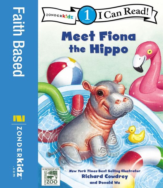 I Can Read! / A Fiona the Hippo Book 1 - Meet Fiona the Hipp ... - cover