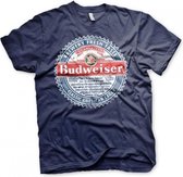 BEER - Budweiser American Lager - T-Shirt - (M)