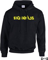 Hoodie | Karakter | Eigenwijs | 03 - L, fluor yellow