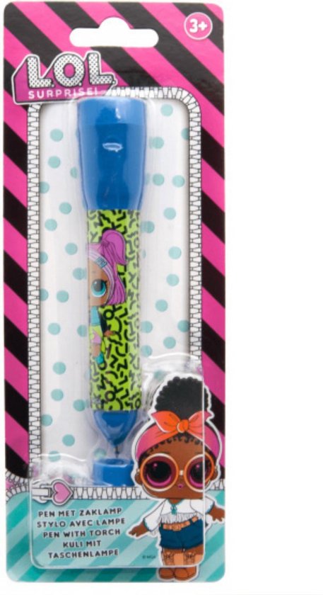 Lol pen met blauw/groen batterijen - knutselspullen -... | bol.com