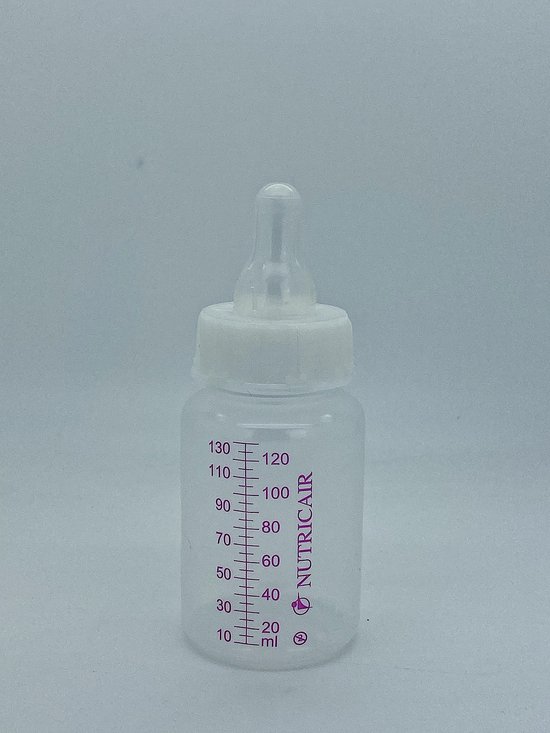 Babyfles 130ml 3-Standenspeen Wegwerp - Steriel Verpakt 10 stuks — afbeelding 3