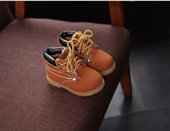 Vintage Leather Tan Baby Schoenen Jongensschoenen Laarzen Peuter laarzen 