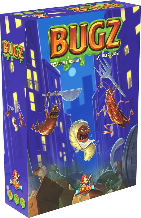 Thumbnail van een extra afbeelding van het spel Amuza - Bugz - Kaartspel - NL/FR - 2 tot 5 spelers - 15 minuten