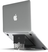 Majextand – Dunste verstelbare Laptop standaard – Laptopstand – Zwart – 6 posities – Laptopverhoger - MacBook standaard - MacBook standaard