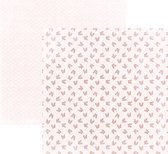 RP0344 It┬┤s a girl Collection - Butterflies Double-sided patterned paper 12x12 200 gsm