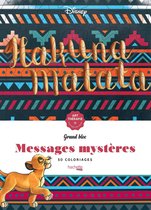 Disney Grand Bloc Art-therapie Messages Mystères Hakuna Matata - Kleurboek voor volwassenen