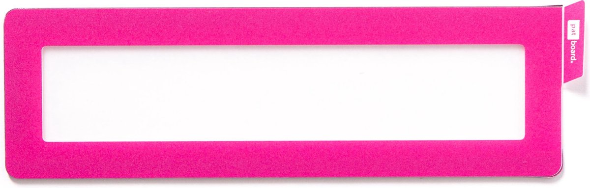 Magnetic Title Holder A4 – MAGENTA - whiteboard magneten - document,- titelhouder - Whiteboard planning