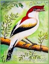 Beautiful Birds Adult Coloring Book