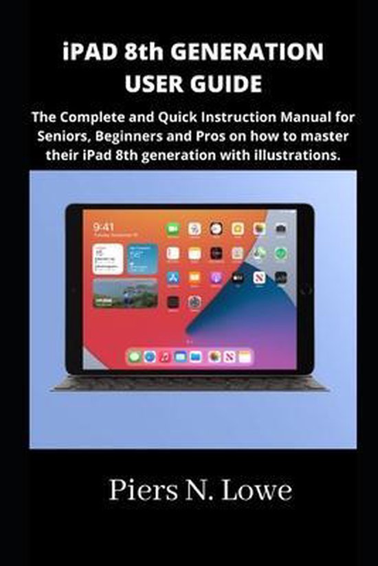 iPAD 8th GENERATION USER GUIDE - cover