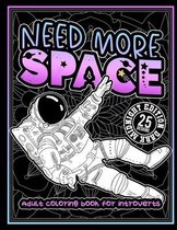 Need More Space: Adult Coloring Book For Introverts