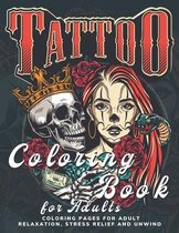 Tattoo Coloring Book for Adults