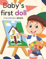 Baby's first doll COLORING BOOK