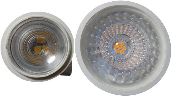 Kleine LED spot met smalle lichtbundel - 12V - MR11 - G4 - 3W - 210 Lumen -  2700K - 38° | bol.com