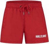 Malelions Jongens zwemkleding Malelions zwembroek rood 164