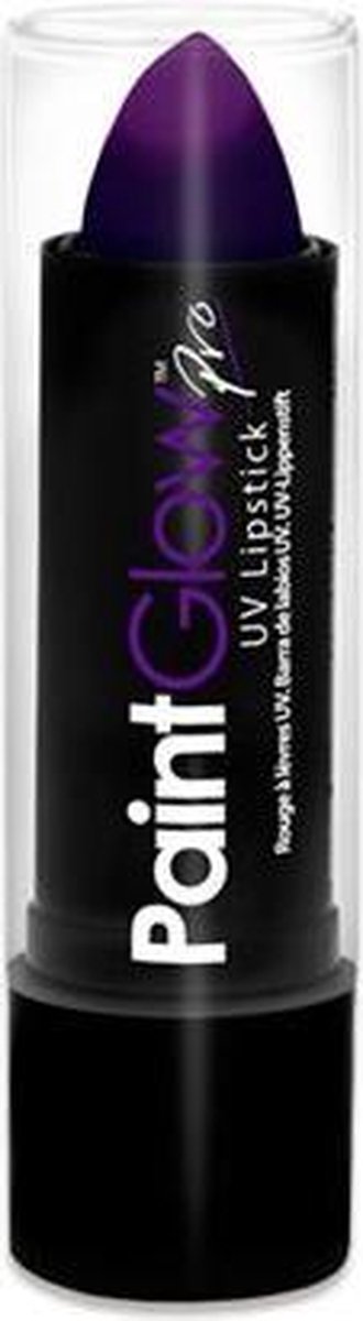 PaintGlow - UV Lippenstift - Blacklight verf - Festival make up - Paars