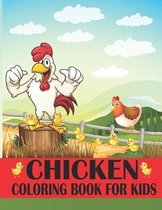 Chicken Coloring Book For Kids