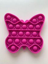 Pop Bubble - Pop it - fidget toy - Roze - Vlinder vorm - Speeltje - Nieuwe pop it - Tiktok