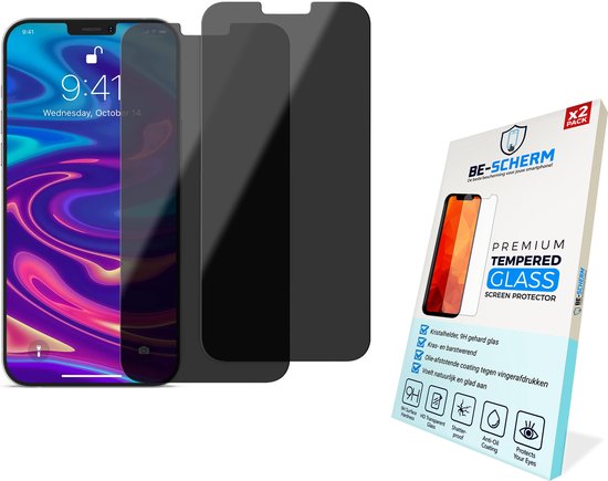 Be Scherm Iphone 12 Mini Privacy Screenprotector Glas Anti Spy Tempered Glass Bol Com