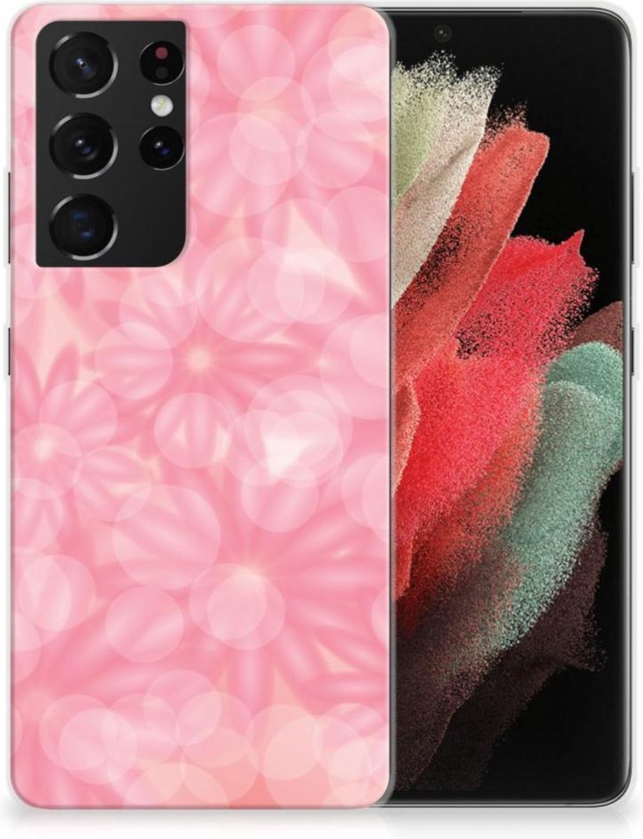Samsung Galaxy S21 Ultra TPU Case Spring Flowers