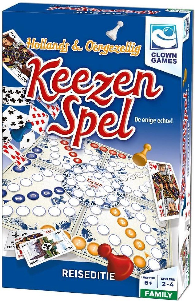 Clown Games Keezenspel Reiseditie — afbeelding 9
