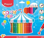 Maped - Color Peps - Early Age Jumbo kleurpotloden - 24 stuks