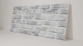 5 wandpanelen model 1702 (2.5 m²) (100 x 50 cm, 2cm dikte) - 3D wandpanelen - steenstrips - isolatie - binnen en buiten - wandbekleding - muurbekleding - wanddecoratie