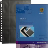 Insertion de couverture - Henzo - 10 pages - 10x15 - Noir