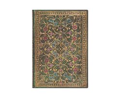 Omslag van Paperblanks FleXis The Queens Binding, Pinnacle Notitieboek Midi - Gelinieerd
