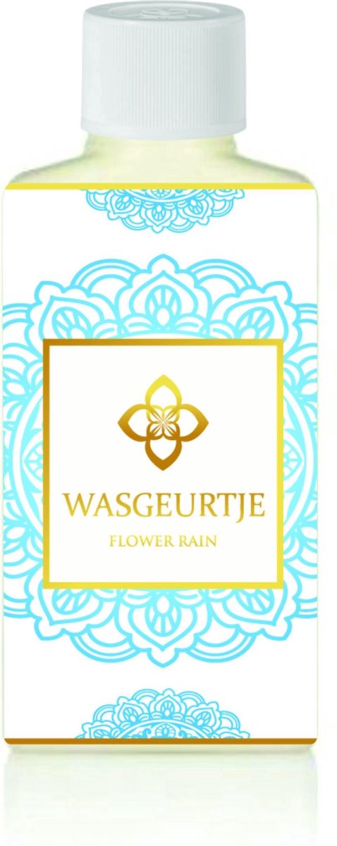 Wasgeurtje - Flower Rain - Wasparfum - ✓100% gerecyclede fles ✓Kindveilige dop ✓Vrij van parabenen