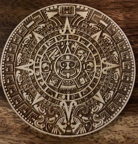 Mooi&Magisch | Aztec calendar 10cm