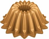 Galeria-Roma - Cakevorm - Goud- 26cm-Gietijzer-Cake mold-goud kleur-antibaklaag